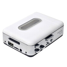 USB Cassette Player To MP3 Converter, Portable Tape To MP3, Windows And Mac Compatible, Built-In 3.5mm Headphone Output