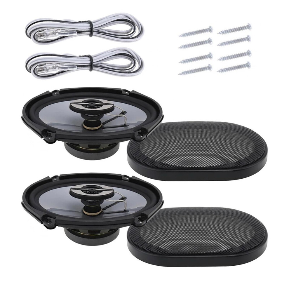 Hifi Car Loudspeakers 91Db 50W Coaxial Stereo, Wide Frequency Range, Powerful Bass And Crisp Treble 9067246510381