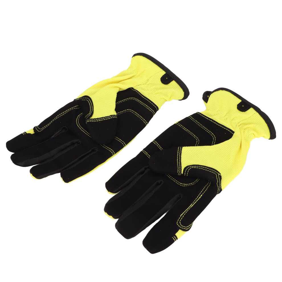 Stab Resistant Gardening Gloves Yellow XL, Breathable & Light Duty-image-OPC-PMQTBDG-NEW