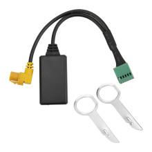 A4 A6 Q5 Q7 A5 S5 Bluetooth 5.0 AUX-In Kabel Stereo-Adapter 12-poliger Ersatz