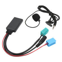 Car AUX IN Adapter for Megane 2 - Bluetooth Handsfree &amp; Microphone Replacement