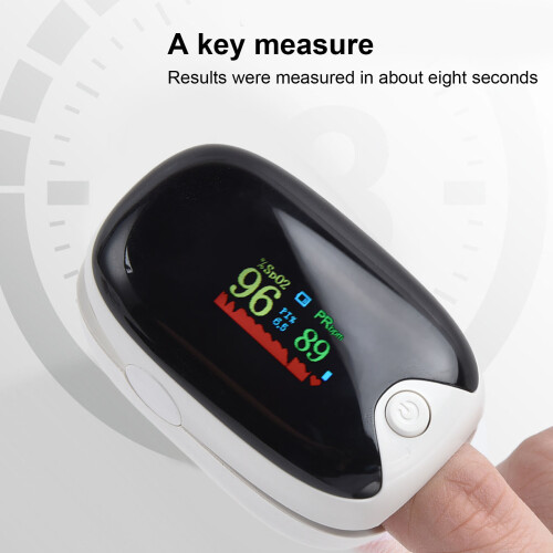 AD901 Ossimetro da dito, bianco, 2xAAA, Bluetooth 2