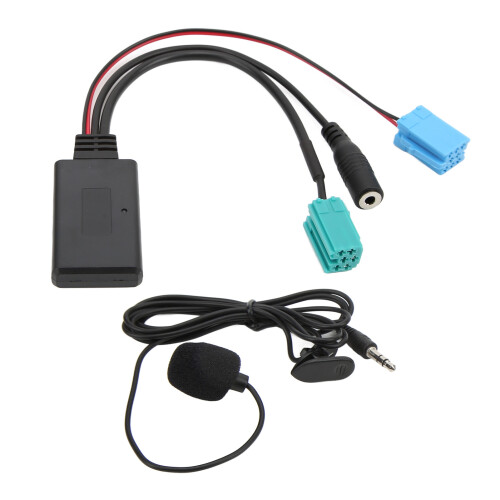 Car AUX IN Adapter for Megane 2 - Bluetooth Handsfree & Microphone Replacement 1