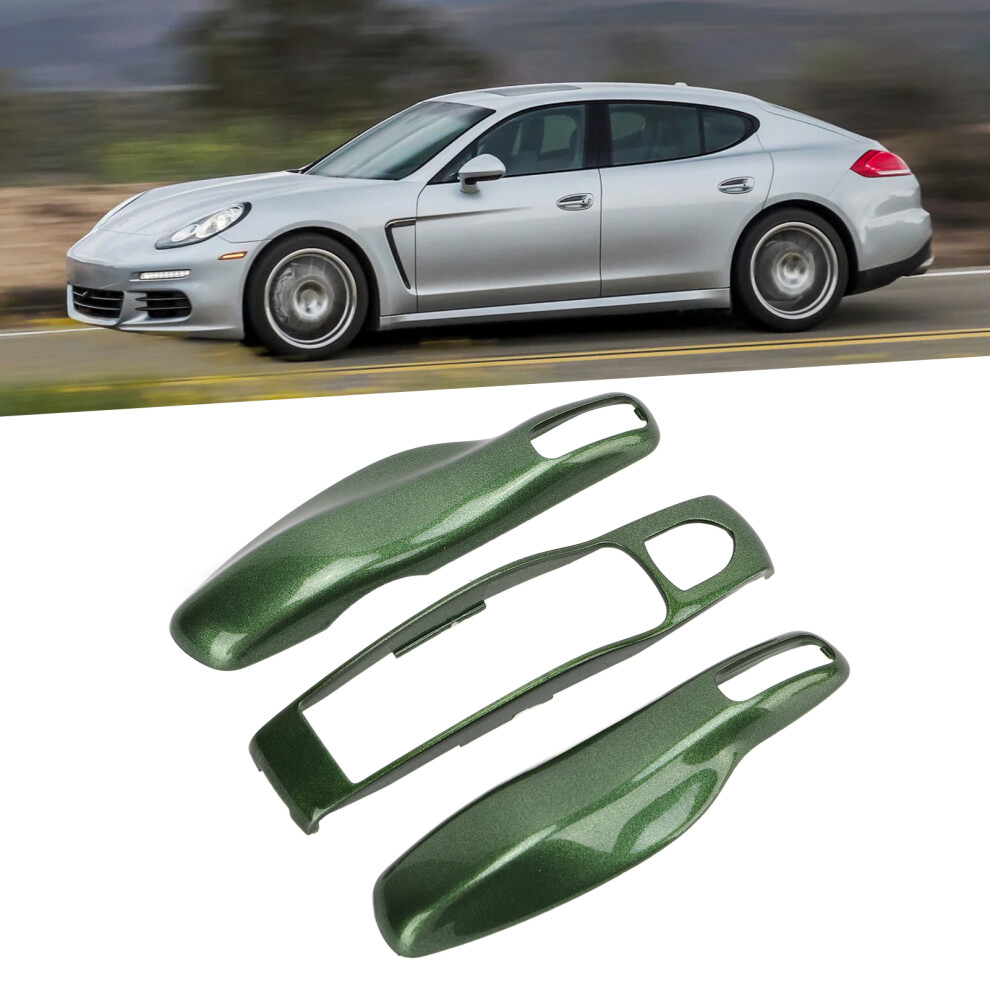 Car Key Fob Cover Shell For Porsche Panamera Cayenne 911 Cayman 718 Green 3311357864540