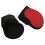 2pcs Horse Tendon Boots PU Shell Support Boots for Equestrian Red M 16