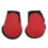 2pcs Horse Tendon Boots PU Shell Support Boots for Equestrian Red M 2