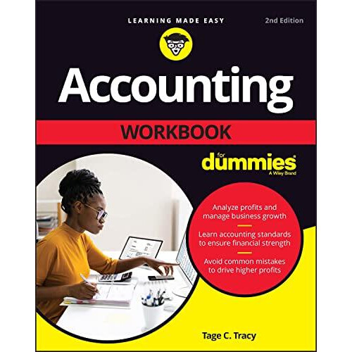 Accounting Workbook For Dummies by Tage C. Tracy Paperback Book