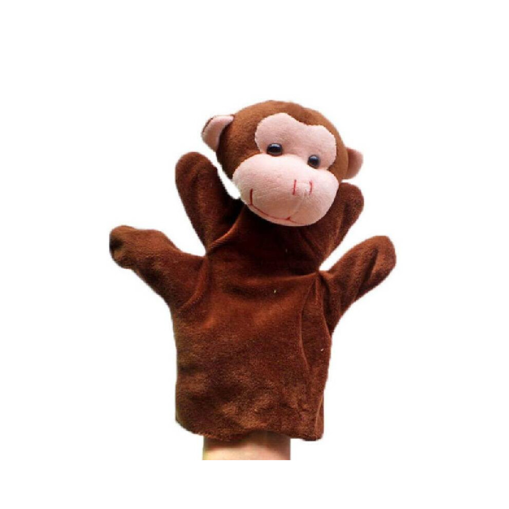 (Monkey) Hand Puppet Animal Cartoon Plush Toys Educational Pretend Telling Doll Story Kid-image-OPC-PMQV2V9-NEW