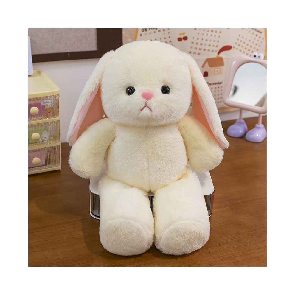 (Bunny) Cute Pigs Dogs Rabbits Animal Plush Dolls With Pp Cotton For Birthday Gift Kids-image-OPC-PMQV65J-NEW