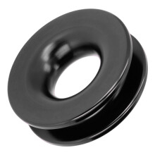 Aluminum Alloy Recovery Ring Winch Pulley 7.5T Towing Marine Black