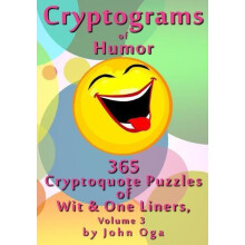 Cryptograms Of Humor by John Oga Paperback Book
