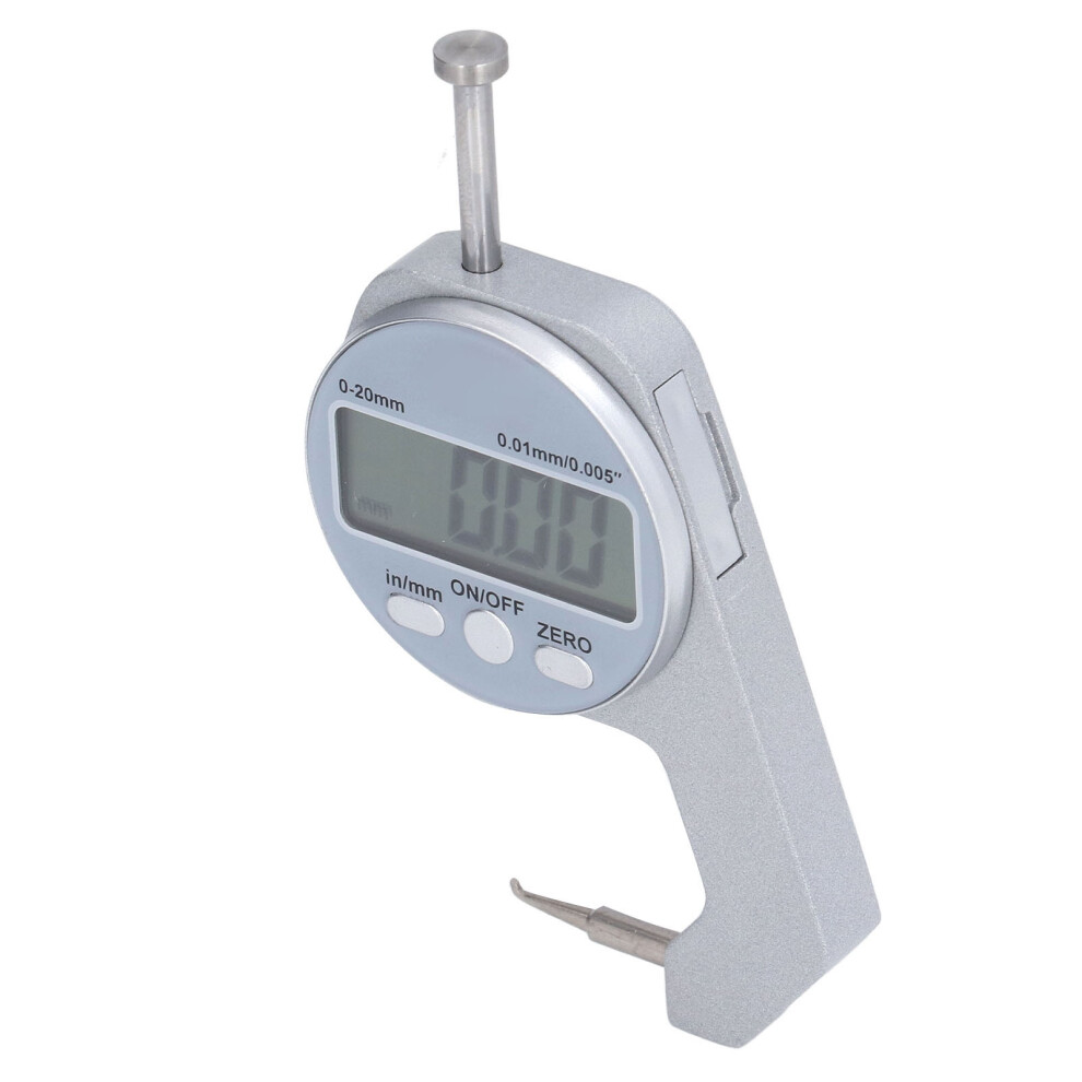 Mini Thickness Gauge With Large Lcd For 0Â20Mm Soft Material Measurement 9411357869799