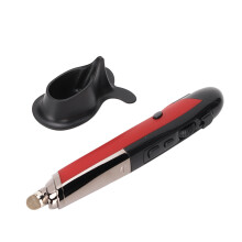 Kabellose Pen-Maus mit 3 DPI-Stufen, Touchscreen, kompakt, rot