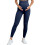 Maternity Stretch Leggings Breathable Quick Dry-Navy blue S 1