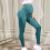 Comfortable Maternity Leggings Elastic Support For Daily-Gray L 5