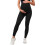 Quick Dry Maternity Leggings Not Compression Waist-Black L 1