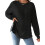 Multiple Size Option Warm Tops Maternity Long Sleeve-Black L 1