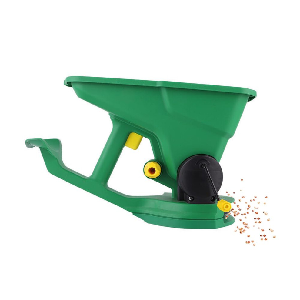 1.5L Handheld Seed Spreader Adjustable Manual Lawn Grass Seed Spreader For Gardens-image-OPC-PMQVGHZ-NEW
