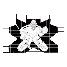 Hockey Net Target 44.09 x 53.94 In, Shooting Target Net for Hockey Training, Accuracy Targets for Kids Teens Adults