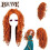 Brave Merida Cosplay Perücke langes lockiges Haar Halloween Karneval Comic Con Requisiten Mädchen 5