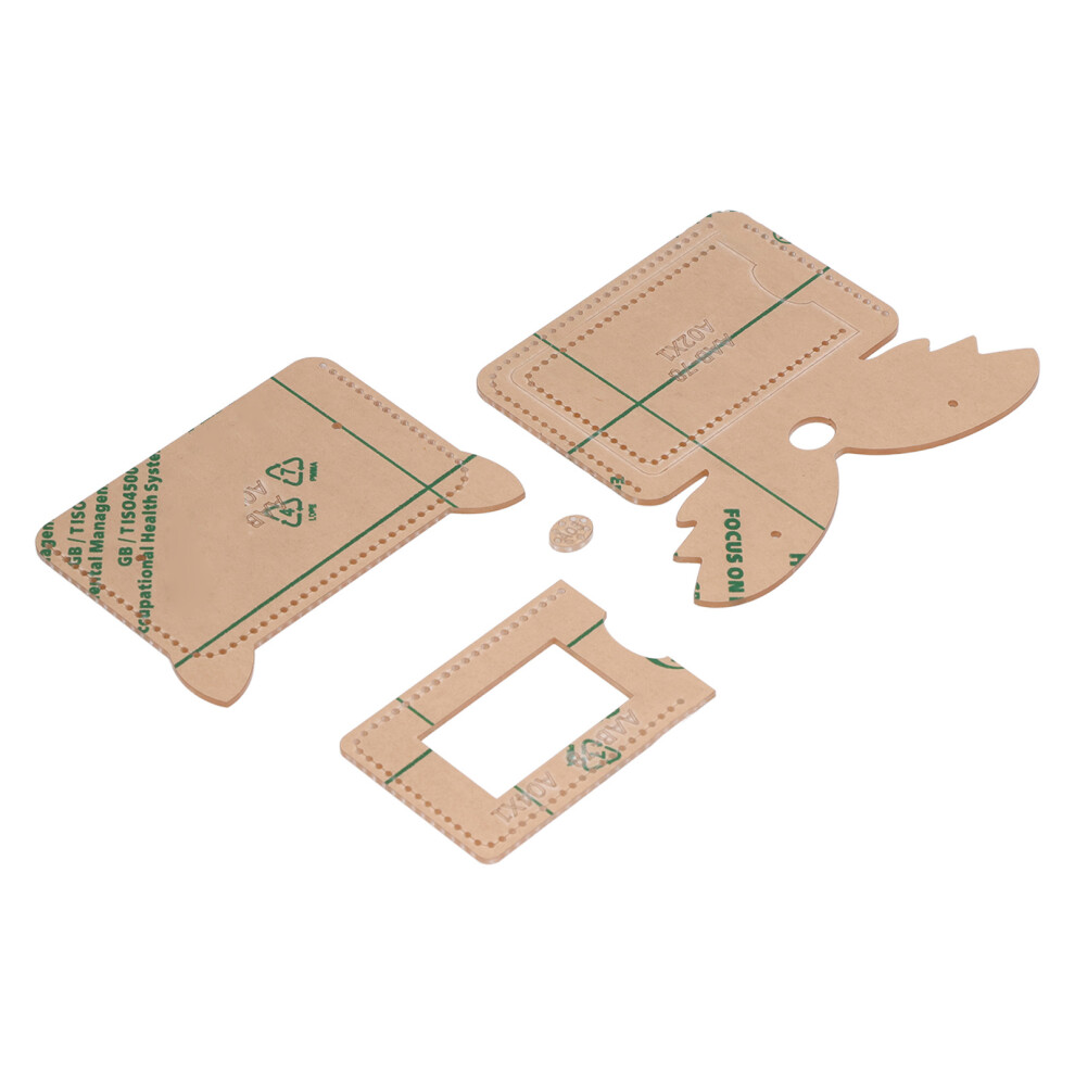 DIY Acrylic Wallet Template 12x8.5cm, Durable Reusable Stencil-image-OPC-PMQVNBZ-NEW