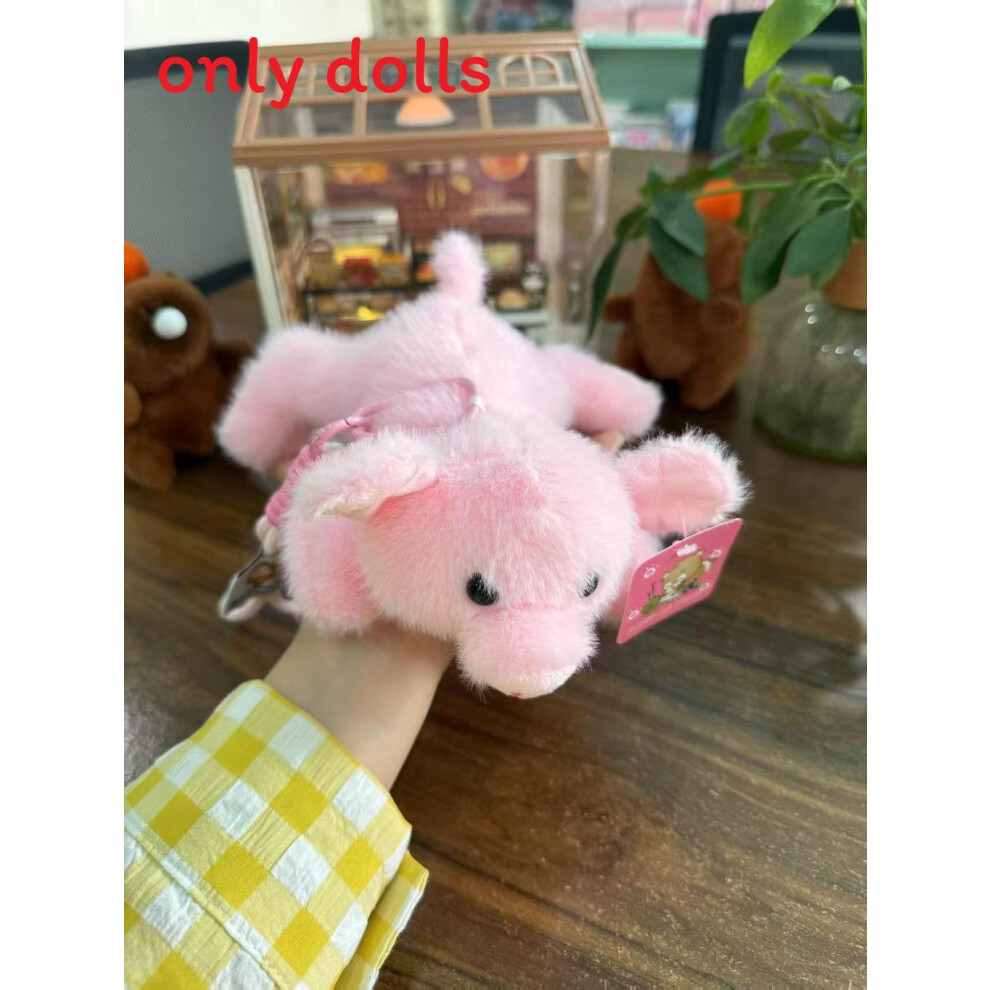 (Pig) Soft Stitch Raccoon Plush Toy With Pp Cotton Filling For Kids Decor Bedroom-image-OPC-PMQVVZZ-NEW