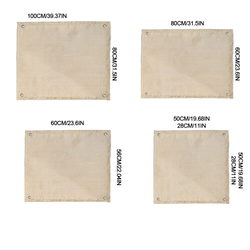 (50x50) Tabletop Fire Pits Mat | Fireproof Resistant Cloth For All Surfaces 2