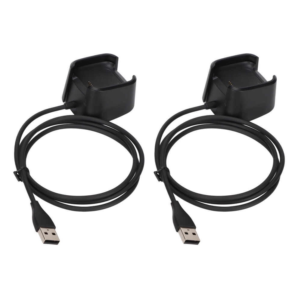 Smartwatch Usb Charging Dock For Fitbit Versa 2 2 Pack Fast & Secure Charging 9311357871436
