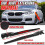 Car Side Step Skirt 1.2m Universal For Mitsubishi Lancer Evolution Eclipse Carbon Fiber Look Winglet Splitters Lip 2