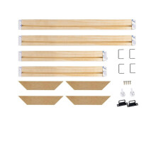 Wooden Frame Canvas Stretcher Bars 60x120cm DIY Kit For Gallery Wrap Oil Painting Wall Art