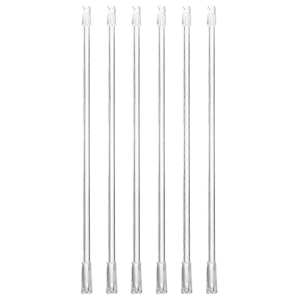 Kikidex (As Show, One Size) 6 Sets Of Blind Wands Vertical Blinds Replacement Rods Blind Rods Wands Blind Tilt Wand