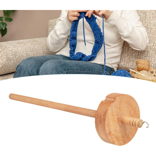 Whorl Drop Spindle Hand Spinning Tool Portable For Beginners Drop Spindle For Hand Spinning Handmade Projects 1