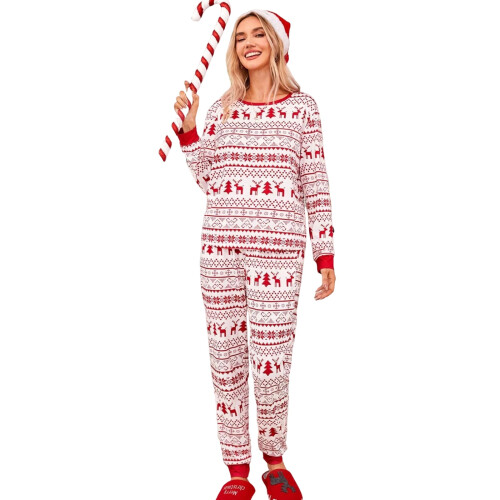 Familien-Weihnachtspyjamas, passende Sets, modische-Mutter XL