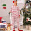 Familien-Weihnachtspyjamas, passende Sets, modische-Mutter S 6