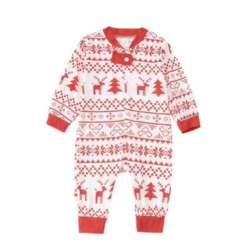 Familien-Weihnachtspyjamas, passende Sets, modische-Mutter XL 1