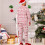 Familien-Weihnachtspyjamas, passende Sets, modische-Mutter S 5