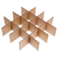 Cardboard Box Divider For Moving Boxes, Protective For Glass Dishes And Ceramic Plates, Sturdy Corrugated Insert