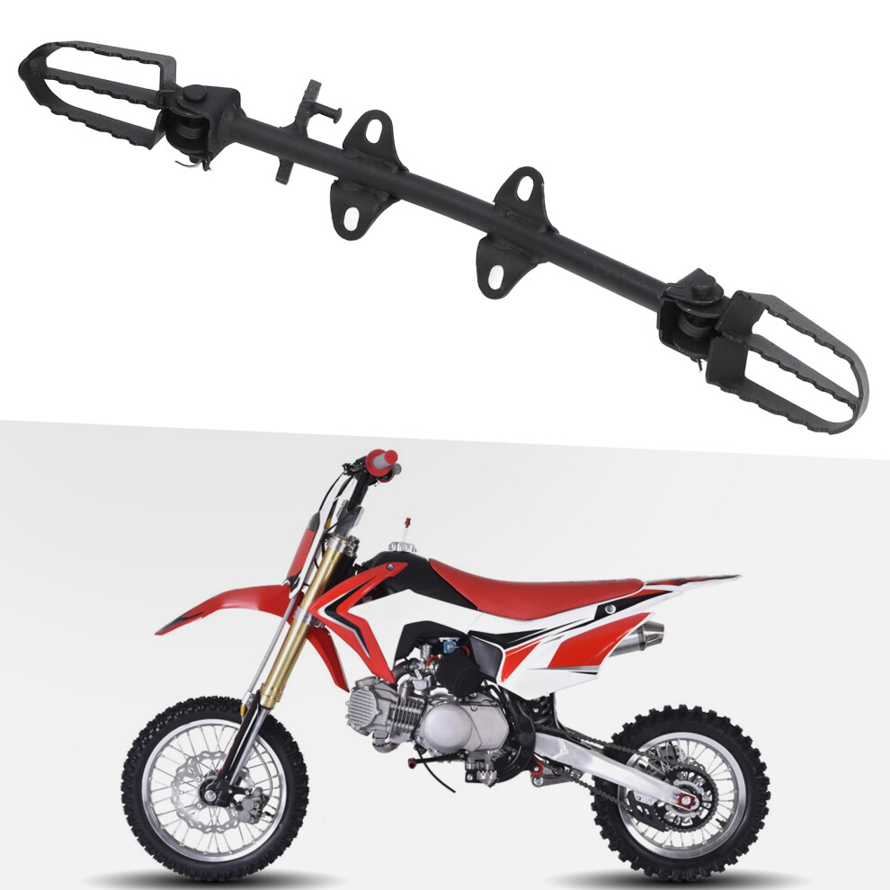 Metal Alloy Footpeg Mount Bracket For Xr Crf 50 125 Pit Bikes Black 4631357872772