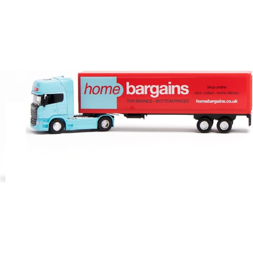 WELLY Home Bargains Scania Diecast Truck Lorry-image-OPC-PMQVZJT-NEW