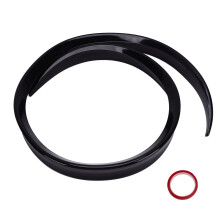 Universal Glossschwarz Gummi Heckdeckelspoiler Flügel 120cm x 4cm