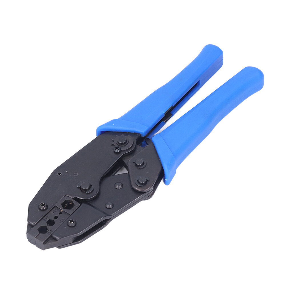 Ratchet Crimping Pliers Kit 5-Hole Hex For Coaxial Cables 1.72Â8.23Mm 8451357873601
