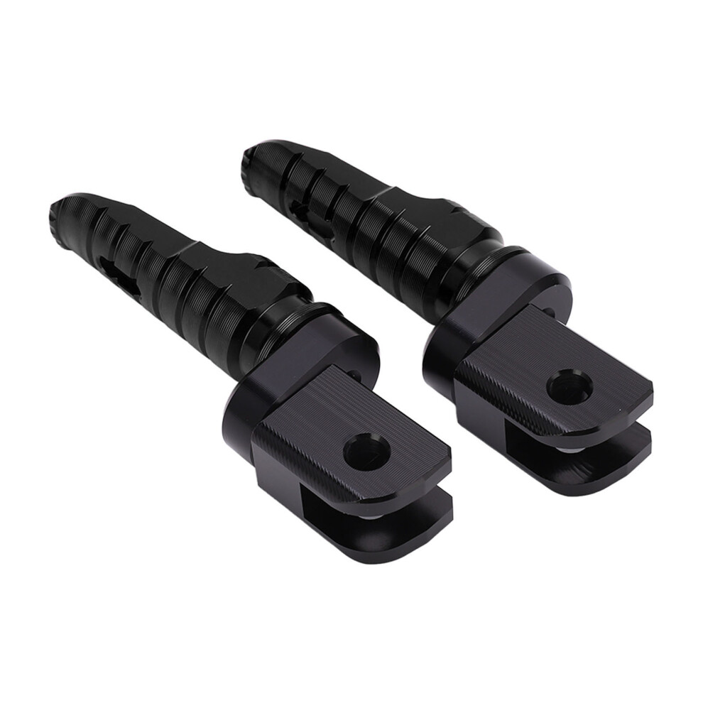 Motorcycle Front Foot Pegs Cnc Aluminum For Street Triple 765 R 2017Â2021 Black 4101357874385