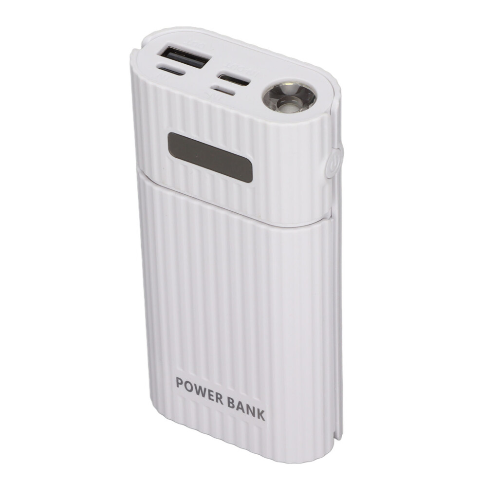 H02 2X 21700 Battery Case With 3 Port Usb Power Bank Diy Kit For Phones 3381357874719