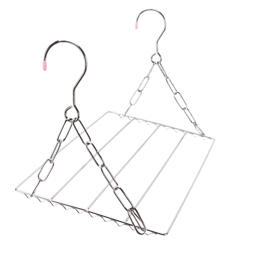 Stainless Steel Multifunctional Laundry Drying Rack 40cm Silver