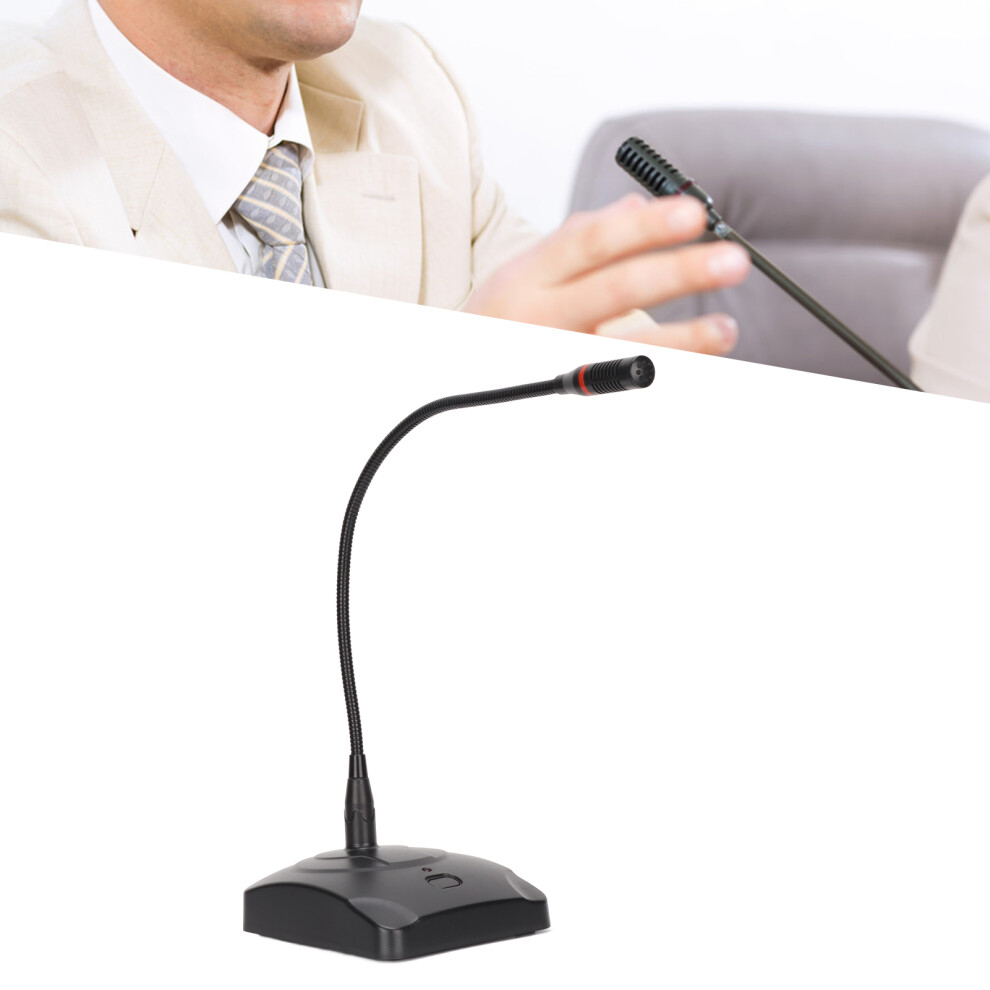 Desktop Gooseneck Microphone With High Sensitivity For Broadcast Light 7681357874709