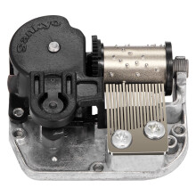 (We Wish You a Merry Christmas)Premium Quality Classical Music Box Parts Mechanism Grey Sankyo Movement Musical