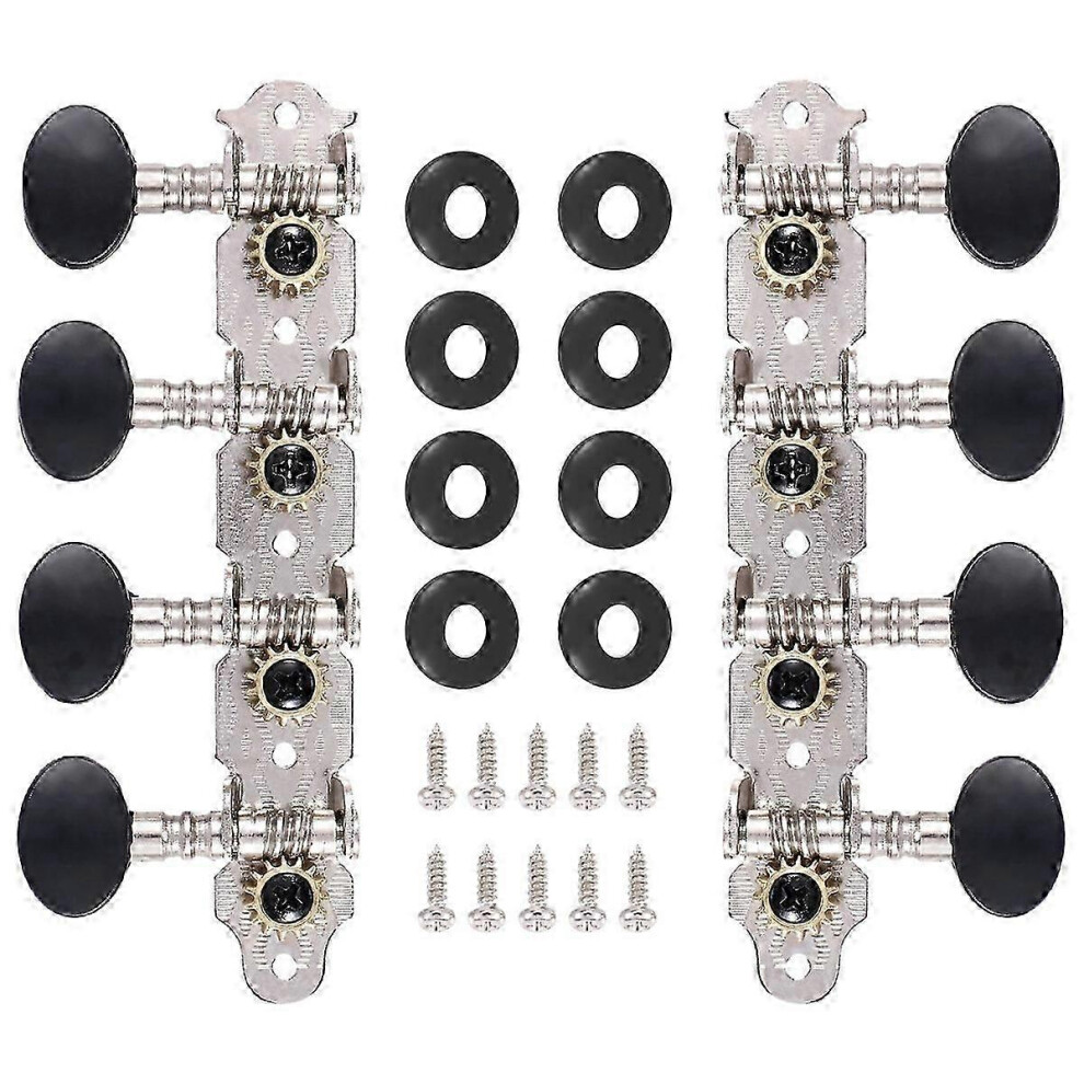 Kikidex (As Show, One Size) 4L4r Mandolin Tuning Pegs Machine Heads String Tuning Pegs For 8 Strings Mandolin Inst Ents Access