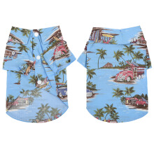 Maglietta hawaiana per animali M cotone traspirante T Shirt