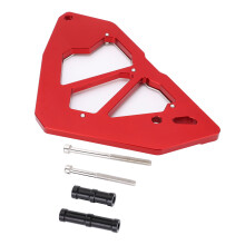 CNC-Aluminium-Vorderritzelschutz für Z250 Z300 Ninja 250 300 2013-2017 Rot