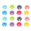 Unique 16PCS Silicone Flower Drink Markers for Wine Cup Identification 1